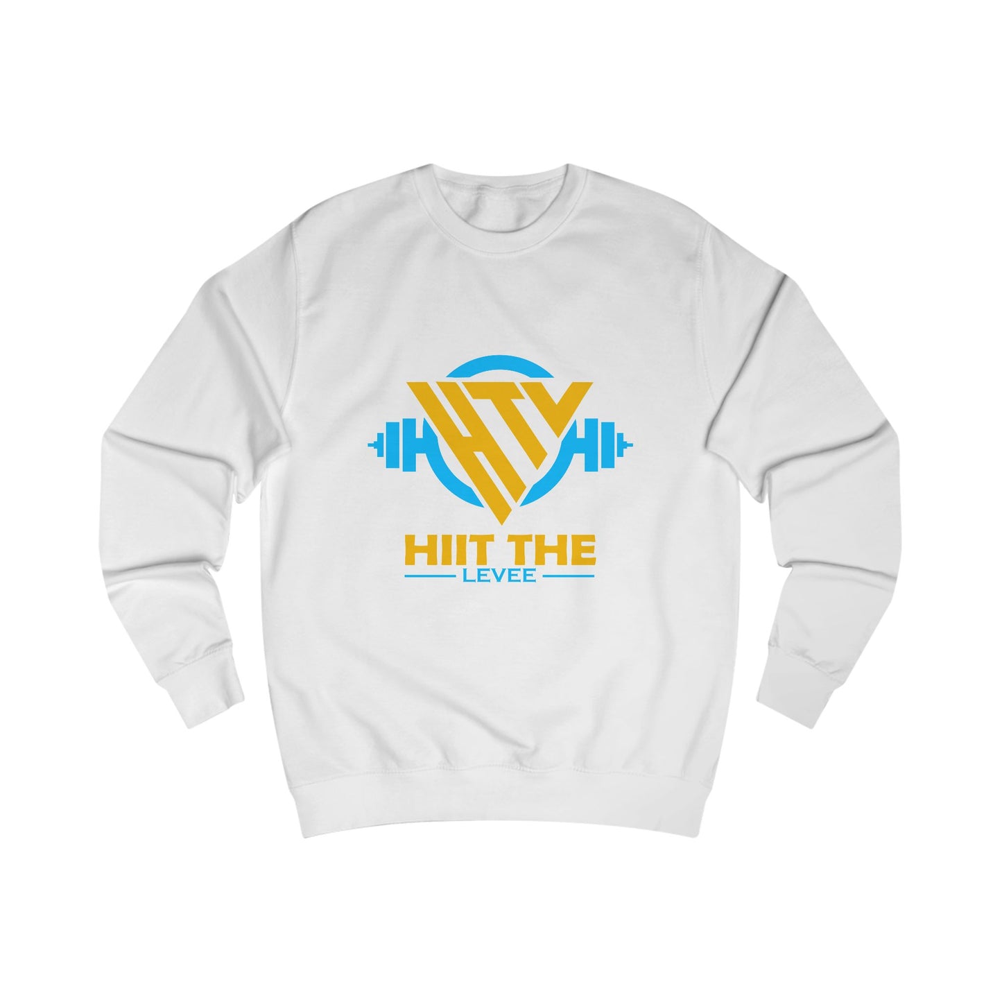 HIIT the Levee Unisex Sweatshirt - Cozy Fitness Sweatshirt for Gym Enthusiasts