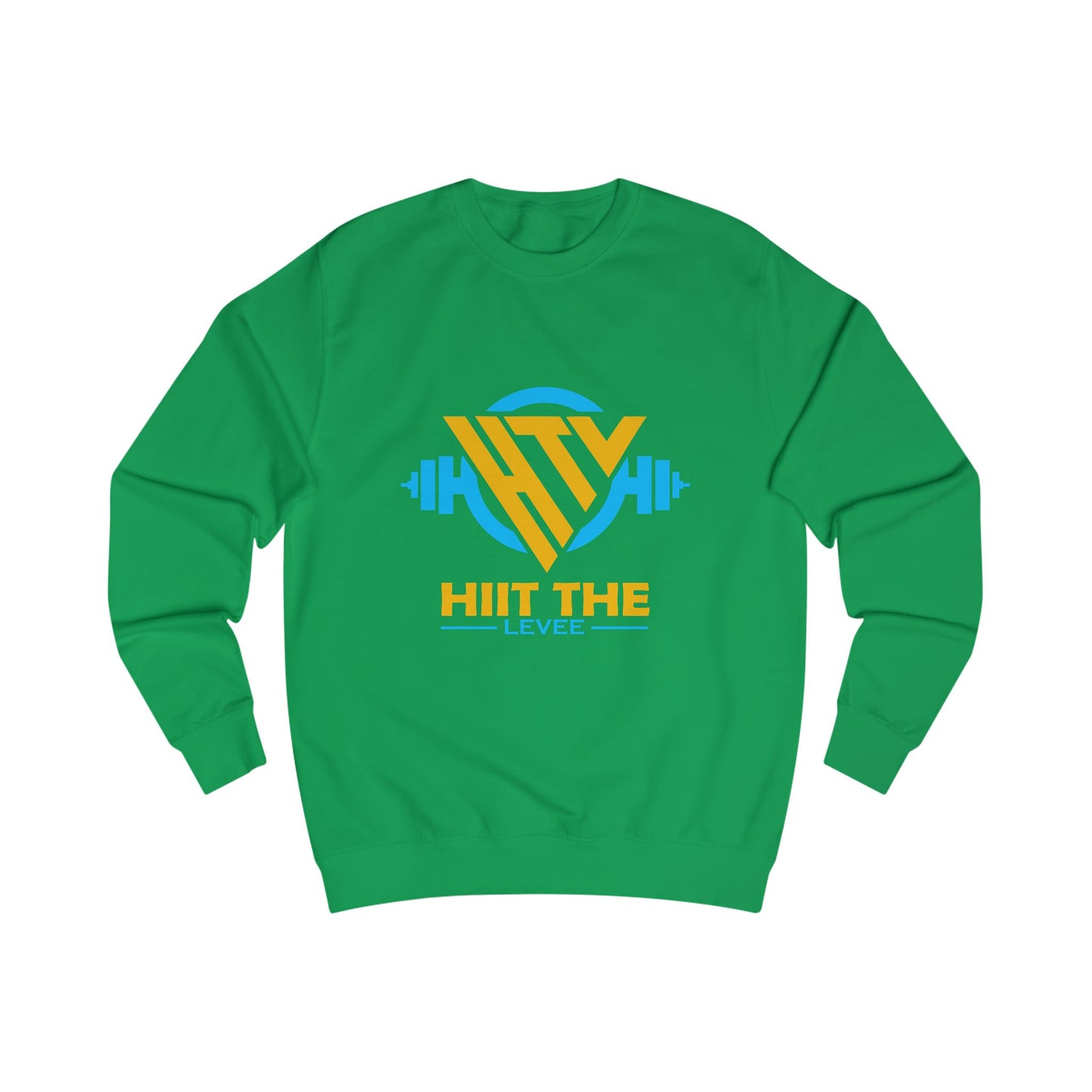 HIIT the Levee Unisex Sweatshirt - Cozy Fitness Sweatshirt for Gym Enthusiasts