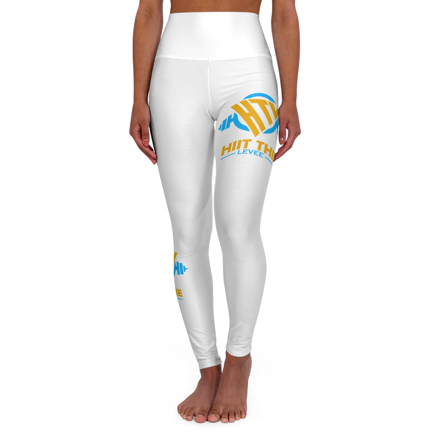 HIIT Inspired High Waisted Yoga Leggings for Active Lifestyle